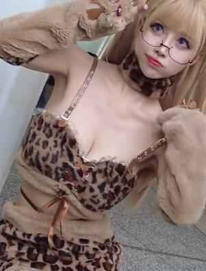 cosplay原创魅力角色|豹纹图案的Coser