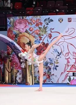 俄罗斯天才少女艺术体操
